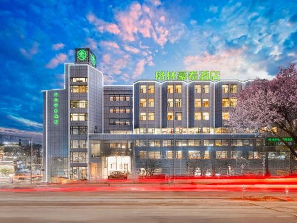 Greentree Inn Geermu Walking Street Business Hotel Golmud Exterior foto